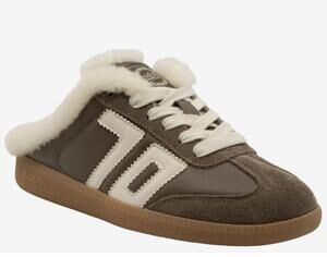 NEW BACK 70 women's easter fl backless sneakers in taupe butter